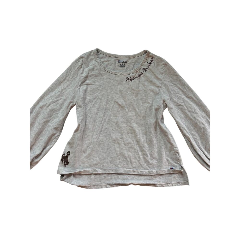 Wyoming Cowboys Gray Long Sleeve - Size XL